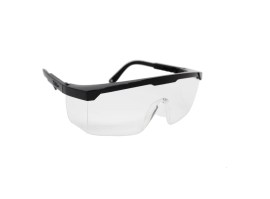 Óculos De Proteção Anti-Risco Anti-Embaçante UV400 Lente Incolor ANVISA - 1 Unid - Medix